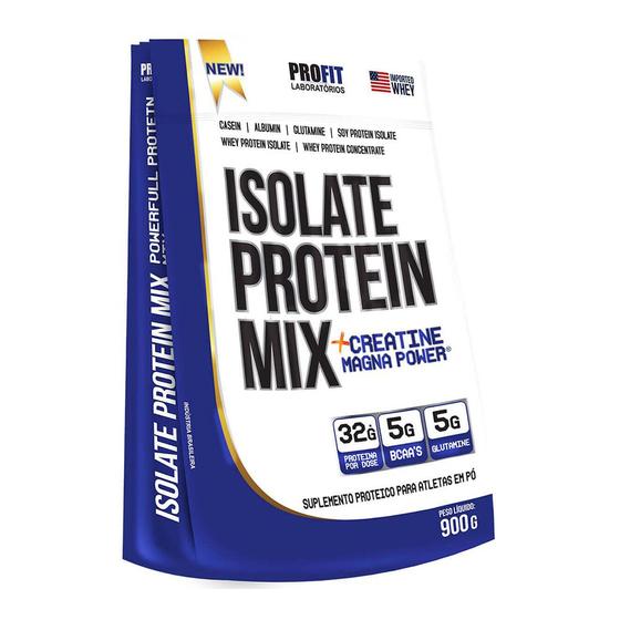 Imagem de Isolate Protein Mix 900 Gramas Profit Banana Com Canela