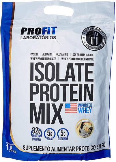 Isolate Protein Mix 900g (Refil) Chocolate - Profit Menor preço em Isolate Protein Mix 900g (Refil) Chocolate - Profit