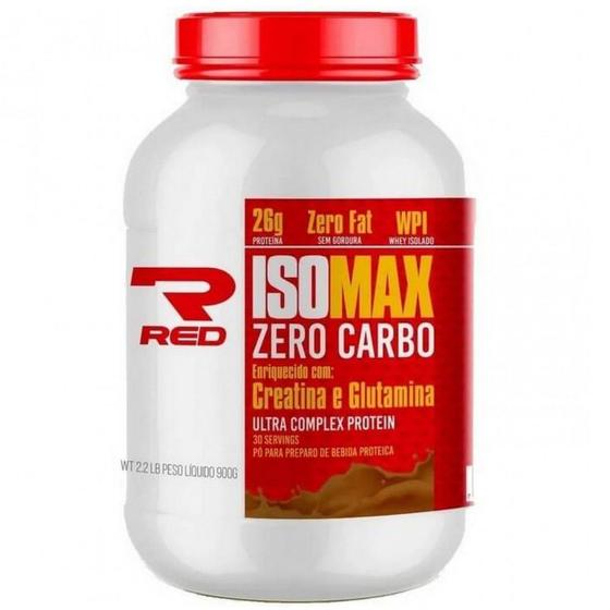 Imagem de Isomax Whey Isolado Zero Carbo (900g) - Red Series