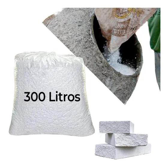 Imagem de Isopor para CONCRETO (construção civil) flocado 300 litros