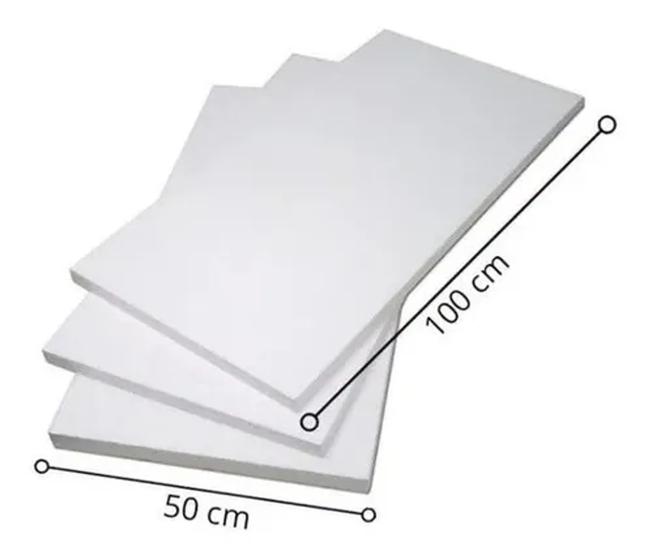 Imagem de Isopor Para Forro Parede Teto 5 Placas/Folhas 1000x500x20mm