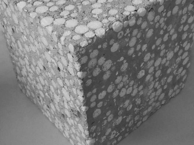 Imagem de Isopor pérola bolinhas para concreto leve 75 ltrs