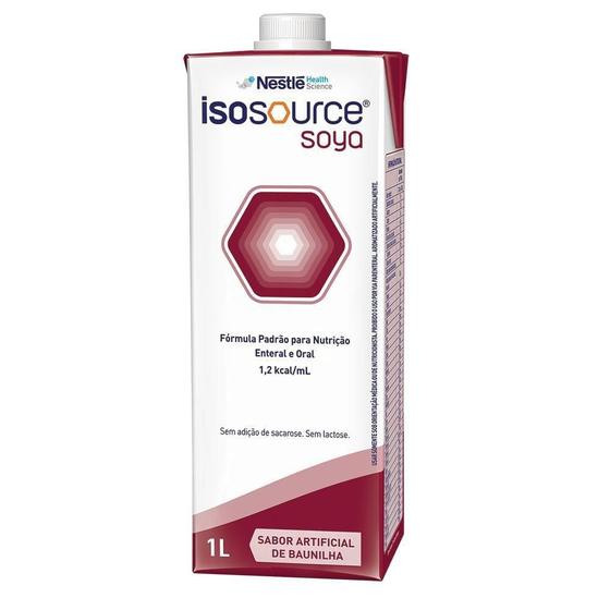 Imagem de Isosource Soya  1 L Nestlé  Sabor Baunilha