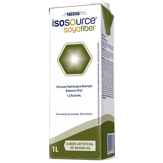 Isosource Fiber Isosource Soya Fiber 1 Litro Nestlé Dieta Nutrição Clínica Enteral Oral ...