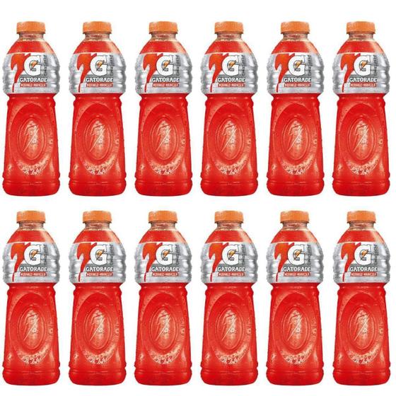 Imagem de Isotônico Gatorade Morango Maracujá 500Ml - 12 Unidades