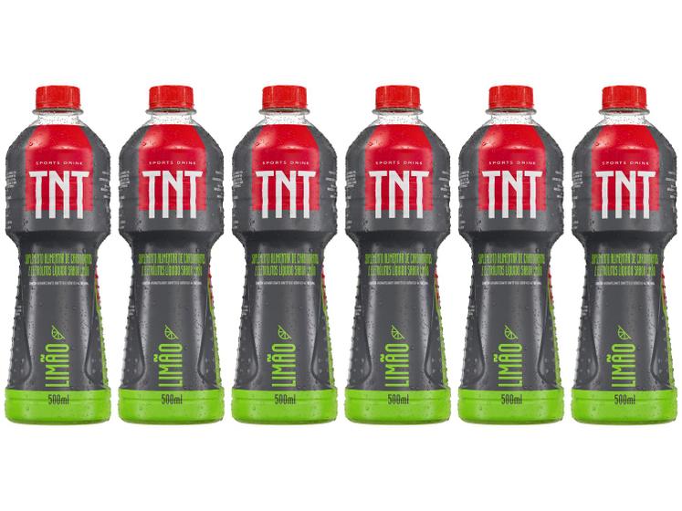 Imagem de Isotônico TNT Sports Drink Limão 500ml 6 Unidades