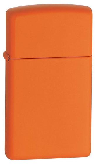 Imagem de Isqueiro de bolso Zippo Slim Orange Matte