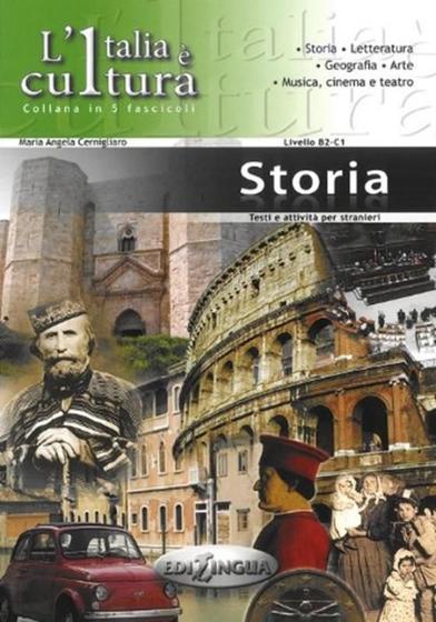 Imagem de Italia e cultura / fascicolo storia - EDILINGUA