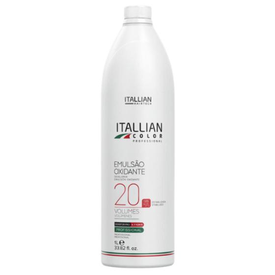 Imagem de Itallian Hairtech Itallian Color Profissional Oxidante 20 Volumes 1L