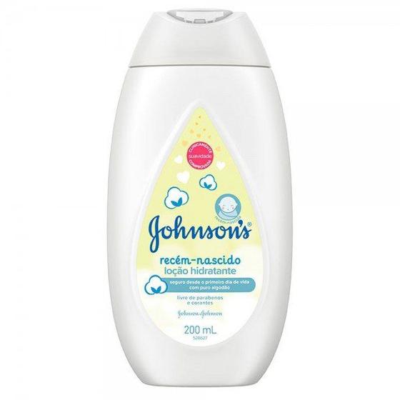 Imagem de J&J Baby  Hidratante Recem Nascido 200ML