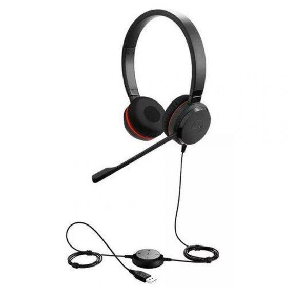 Jabra Headset Evolve 20 UC Stereo (USB) - 4999-829-209 Menor preço em Jabra Headset Evolve 20 UC Stereo (USB) - 4999-829-209