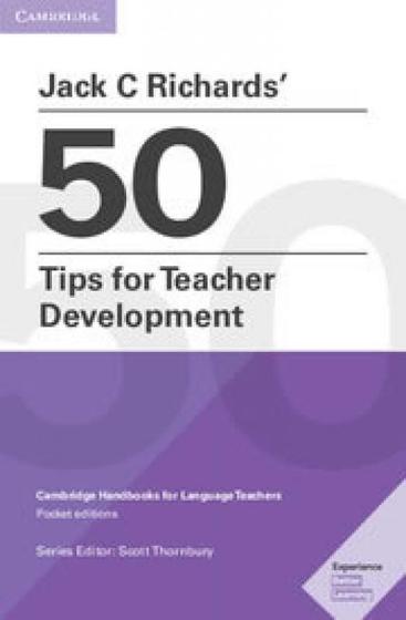 Imagem de Jack Richards 50 Tips For Teacher Development - Cambridge Handbooks For Language Teachers - Cambridge University Press - ELT