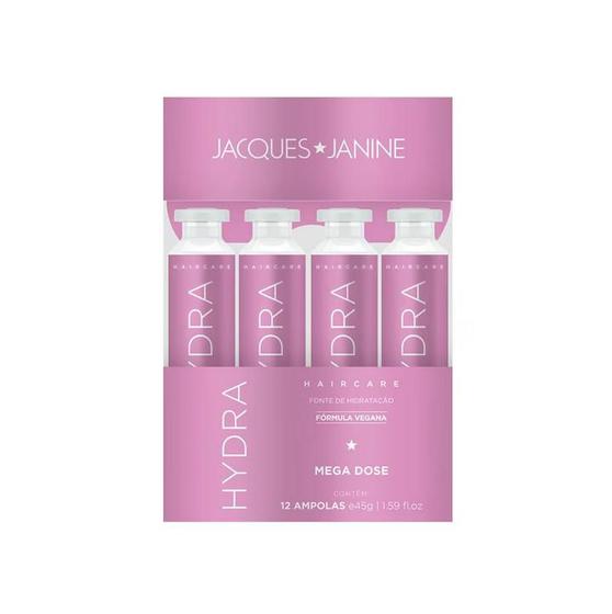 Imagem de Jacques Janine Display Ampola Hair Care Hydra 12 Unidades Mega Dose 45g