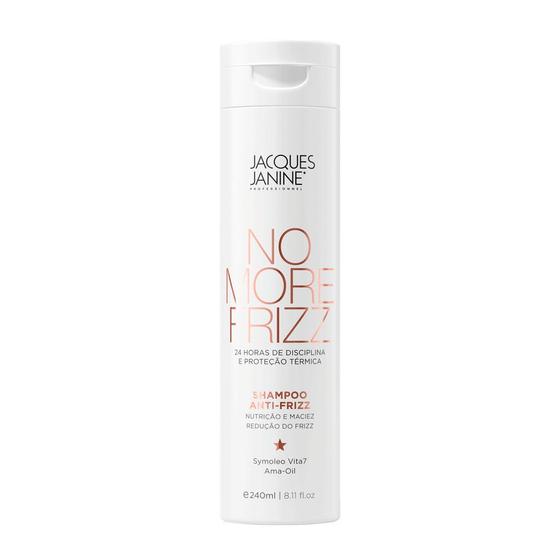 Imagem de Jacques Janine Shampoo Sem Sal No More Frizz 240ml