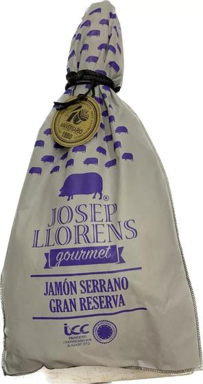 Imagem de Jamon Serrano 24 Meses Kit Suporte + Faca Josep Llorens