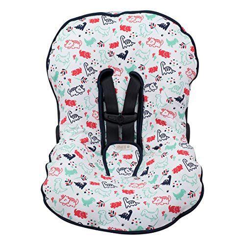 Imagem de JANABEBE Universal Padded Cover Liner para Cadeira auto Gr 0, 1 (Compatível com Maxi COSI, Chicco, Britax e Mais) (Dino Party)