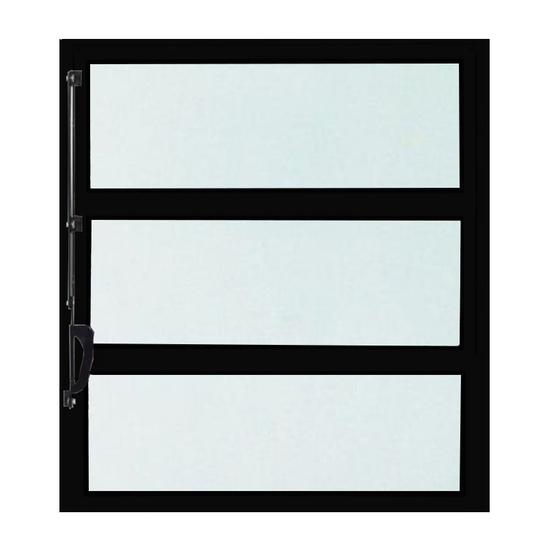 Janela de Alumínio Preto Vitro Basculante CMC Modular - 0.80 (L) X 1.00 (A) Menor preço em Janela de Alumínio Preto Vitro Basculante CMC Modular - 0.80 (L) X 1.00 (A)