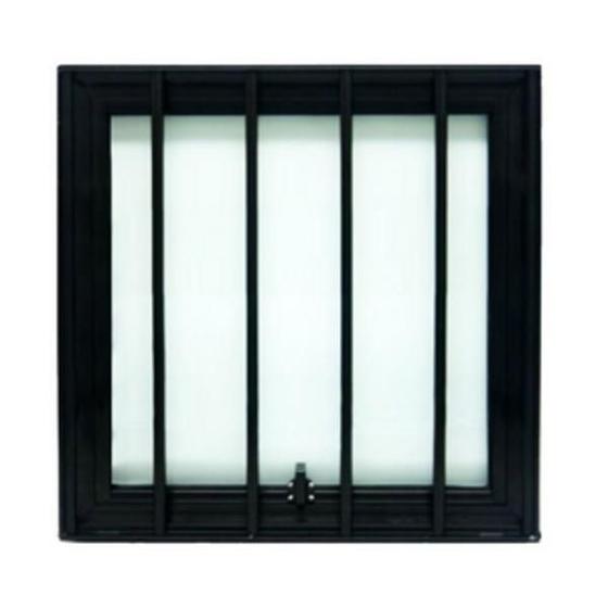 Janela Maxiar De Banheiro Grade Preto 60X60 - Esquadrias Brasil ...