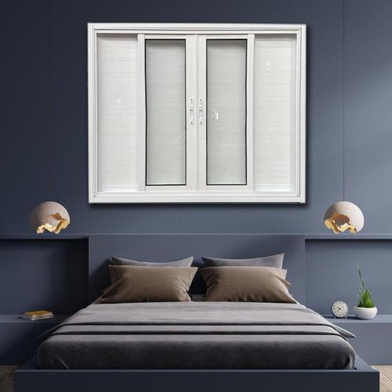 Imagem de Janela Veneziana Lambril 6 Folhas Linha Veneza 100x200