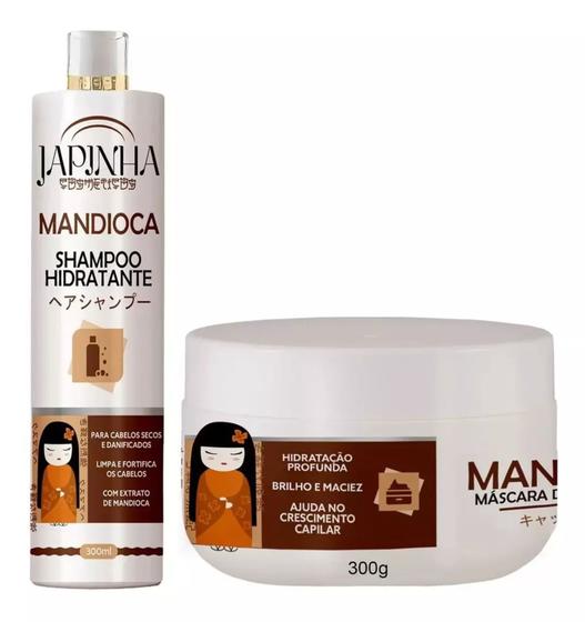 Imagem de Japinha Kit Hidratante Mandioca 2x300ml