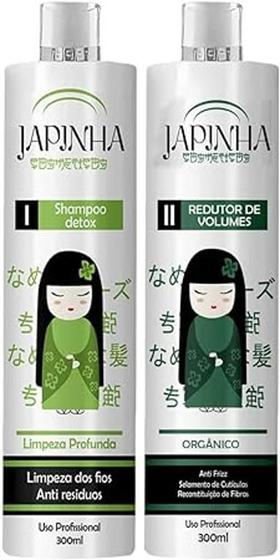 Imagem de Japinha - Kit Shampoo Detox E Ativo Redutor Organico 300Ml