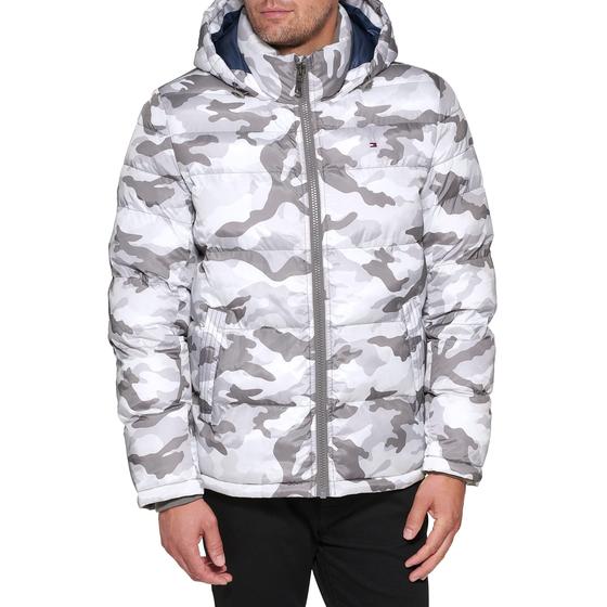 Imagem de Jaqueta Acolchoada Tommy Hilfiger com Capuz - Branca