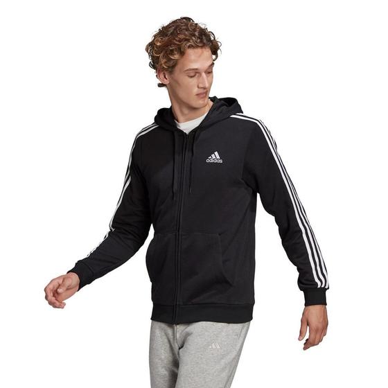 Jaqueta Adidas Essentials 3 Listras Masculina é boa?