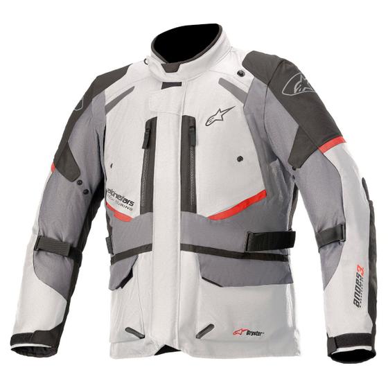 Imagem de Jaqueta Alpinestars Andes V3 Drystar Cinza Impermeável Parka