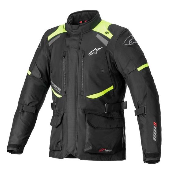 Imagem de Jaqueta alpinestars andes v3 drystar preto amarelo 4xl