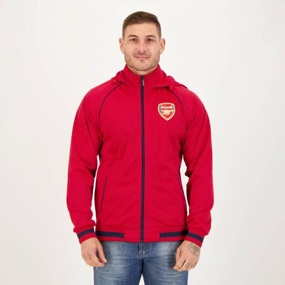 Imagem de Jaqueta Arsenal Trilobal com Capuz Vermelha