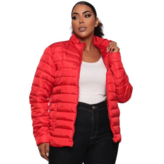 Jaqueta Bobojaco Feminina Plus Size Plus Size Casaco Bem Quente