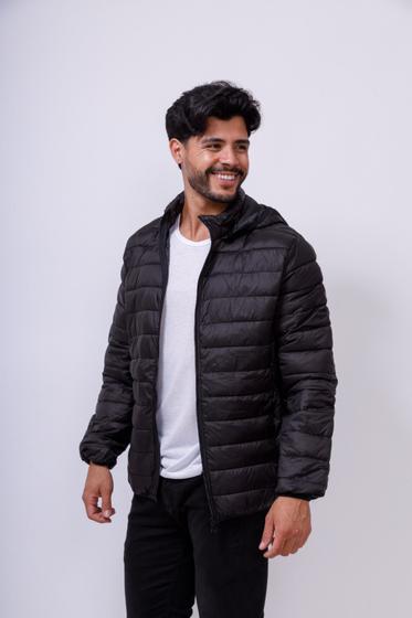 Jaqueta Bobojaco Impermeável Masculina Preta Menor preço em Jaqueta Bobojaco Impermeável Masculina Preta