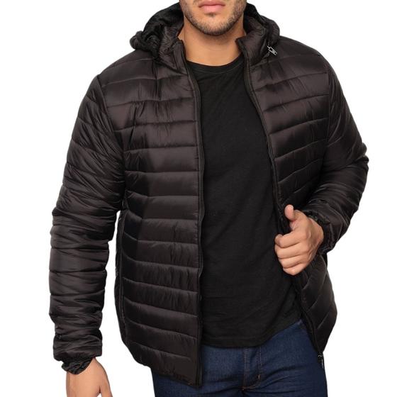 Jaqueta Bobojaco Masculino Impermeável Capuz Removível Inverno Preto P M G GG é ruim? Jaqueta Bobojaco Masculino Impermeável Capuz Removível Inverno Preto P M G GG é boa?