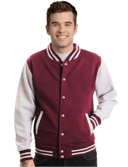 Moda Masculina Jaqueta Masculina College Baseball Americanas