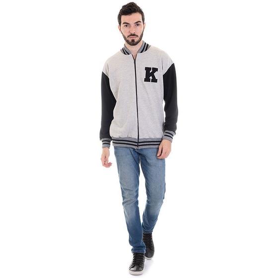 Imagem de Jaqueta College Moletom Masculina 7004