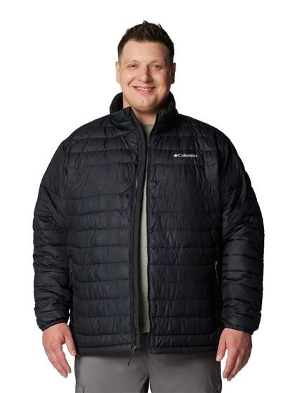 Imagem de Jaqueta Columbia Masculina Powder Lite II Plus Size Preta