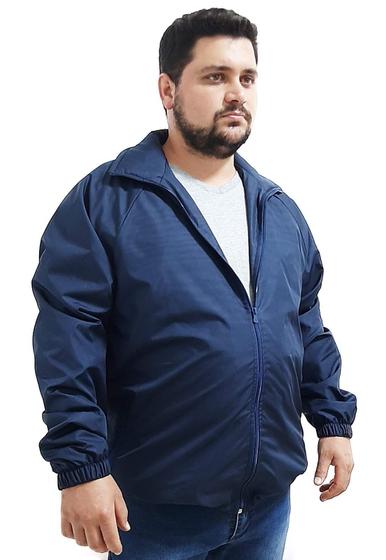 Imagem de Jaqueta Com Forro Plus Size Extra Grande Casaco G1 G2 G3 G4