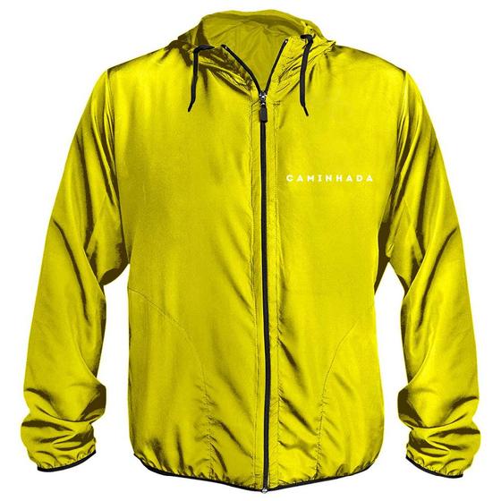 Imagem de Jaqueta Corta Vento Light Masculino Amarelo WSS Caminhada