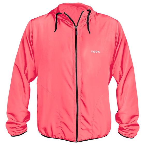 Imagem de Jaqueta Corta Vento Light Masculino Rosa Claro WSS Yoga