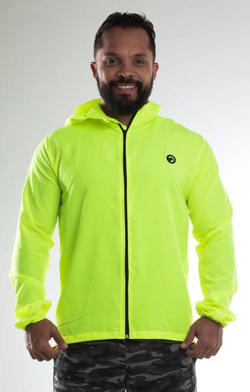 Jaqueta masculina fashion neon