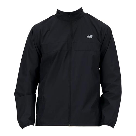 Imagem de Jaqueta Corta Vento New Balance Essentials Preto e Branco Masculino