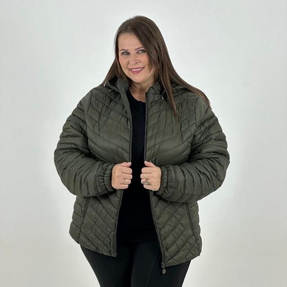 Imagem de Jaqueta de Nylon City Lady Plus Size Feminina