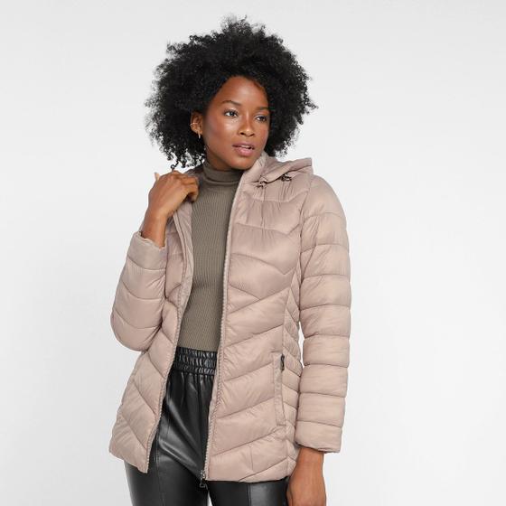 Capuz Feminina Casaco Moletom Facinelli Jaqueta Facinelli Puffer