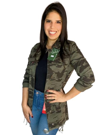 Jaqueta camuflada shops carmen