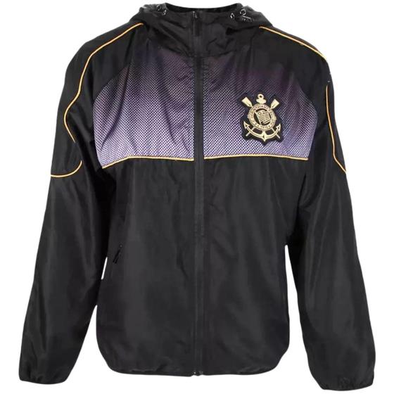 Jaqueta Feminina Corinthians Corta Vento Sccp Gold Oficial SPR