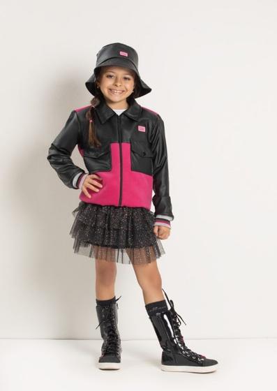 Imagem de Jaqueta feminina infantil inverno - moda menina