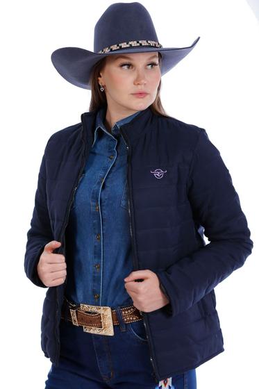 Jaqueta Feminina Matelassê Preta Rodeo Farm Jaqueta Feminina - Main Image