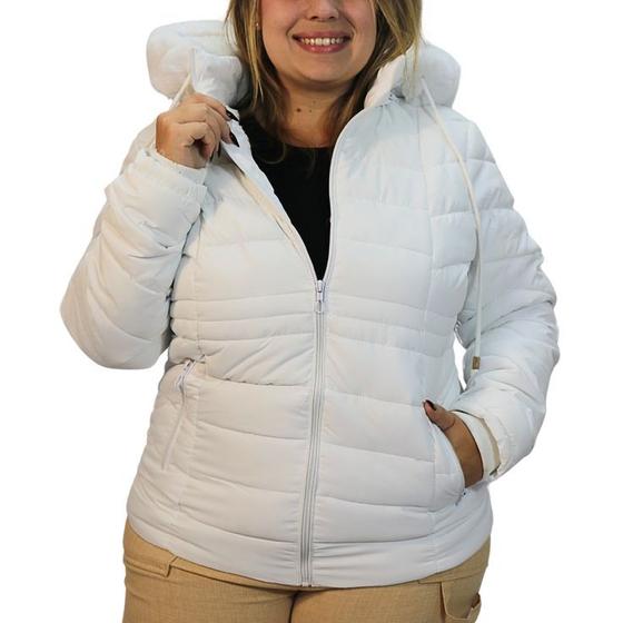 Imagem de Jaqueta Feminina Plus Size Puffer Bobojaco Estilo Conforto