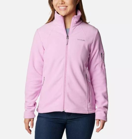 Imagem de Jaqueta Fleece Columbia Feminina Fast Trek II Pink