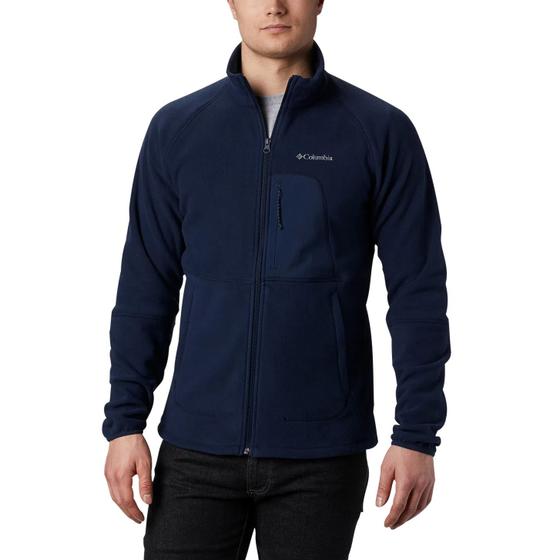 Imagem de Jaqueta Fleece Columbia Masculina Rapid Expedition Full Zip Azul-Marinho